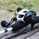 Carretilha Premium 12 Rolamentos + Uma Vara Premium 1,75 cm de Brinde