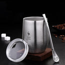 Copo de  Inox 304 ml Portatil com Tampa